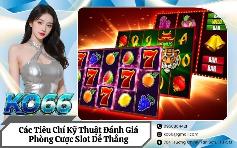 Các Tiêu Chí Kỹ Thuật Đánh Giá Phòng Cược Slot Dễ Thắng