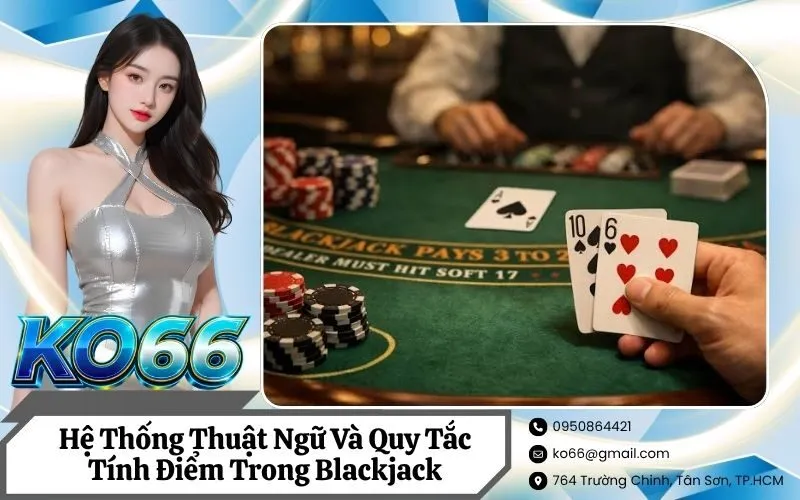 Hệ Thống Thuật Ngữ Và Quy Tắc Tính Điểm Trong Blackjack