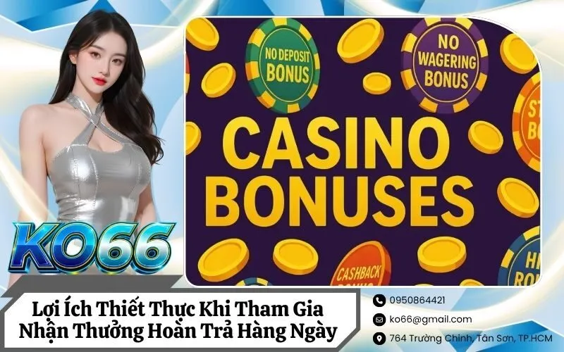 Lợi Ích Thiết Thực Khi Tham Gia Nhận Thưởng Hoàn Trả Hàng Ngày