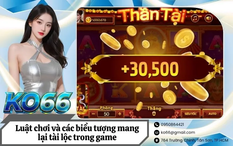 Luật chơi và các biểu tượng mang lại tài lộc trong game