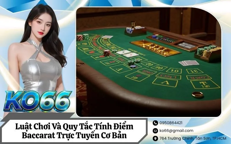 Luật Chơi Và Quy Tắc Tính Điểm Baccarat Trực Tuyến Cơ Bản