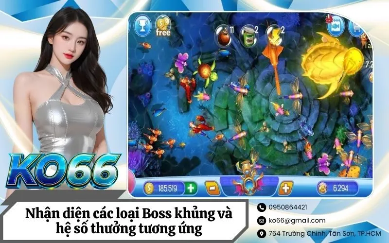 Nhận diện các loại Boss khủng và hệ số thưởng tương ứng
