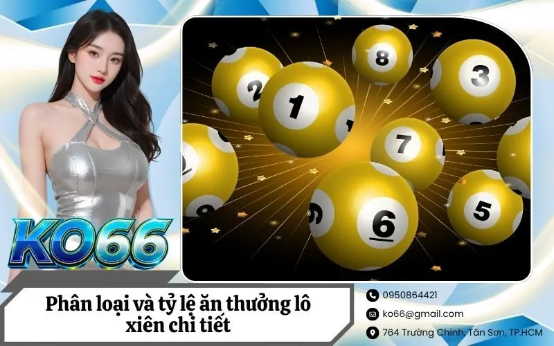 Phân loại và tỷ lệ ăn thưởng lô xiên chi tiết