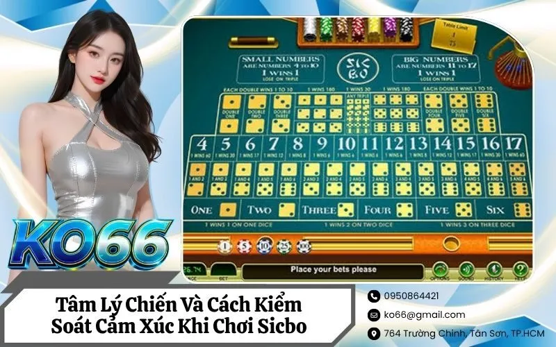 Tâm Lý Chiến Và Cách Kiểm Soát Cảm Xúc Khi Chơi Sicbo