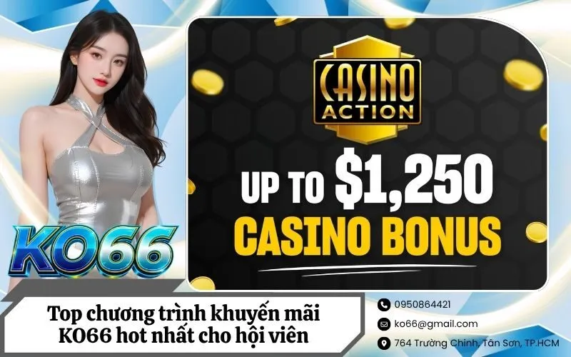 Top chương trình khuyến mãi KO66 hot nhất cho hội viên